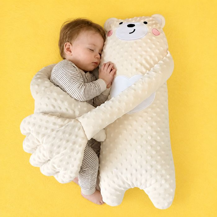 SleepyBearNight™ | Peluche Calmante per Neonati con Tapping Rilassante a 3 Ritmi